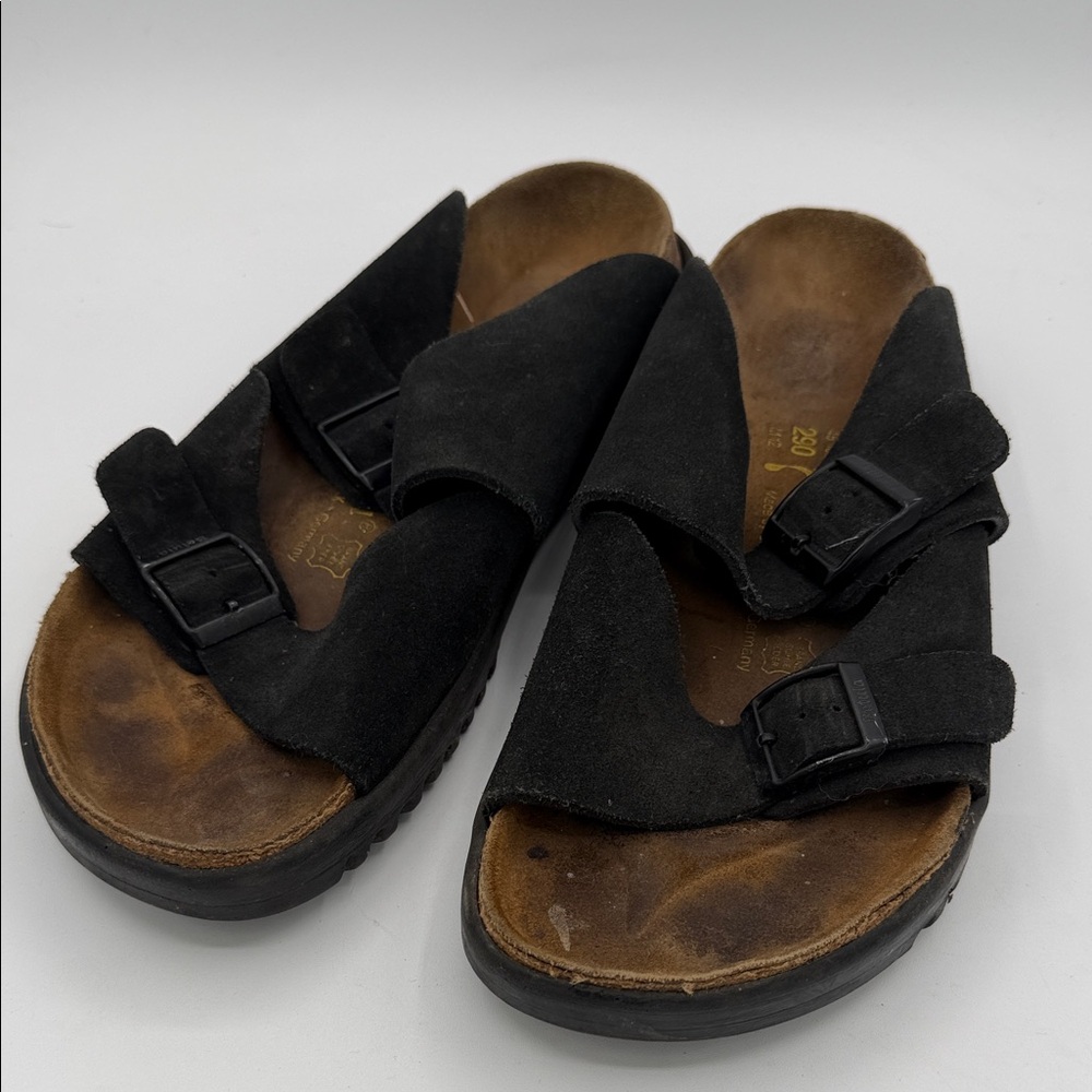 Birkenstock Betula Two Strap Sandals, black